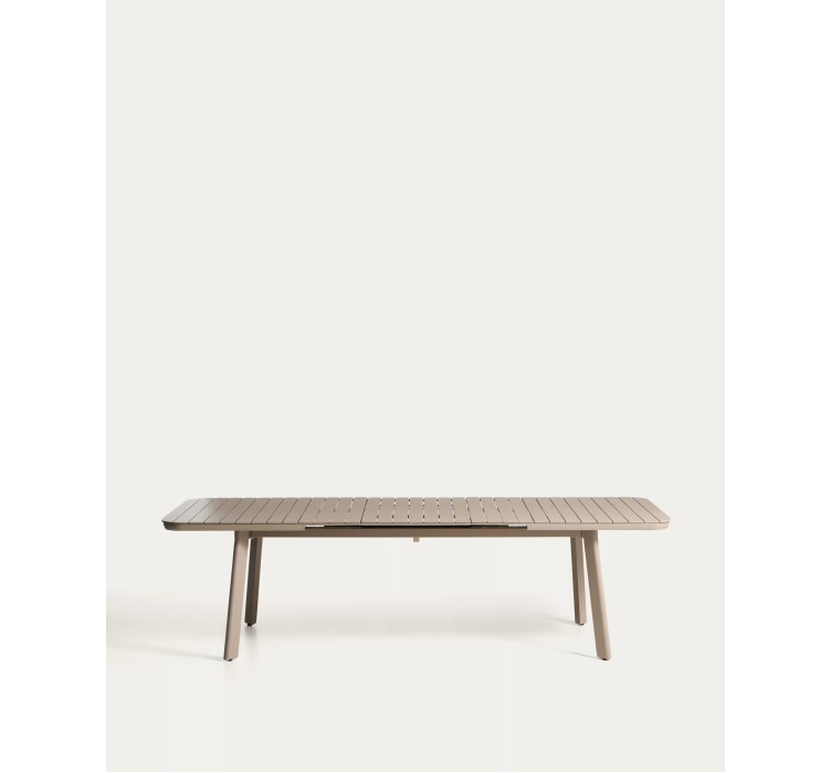 Розсувний вуличний стіл Izola Taupe 220 (280) x 100 см7